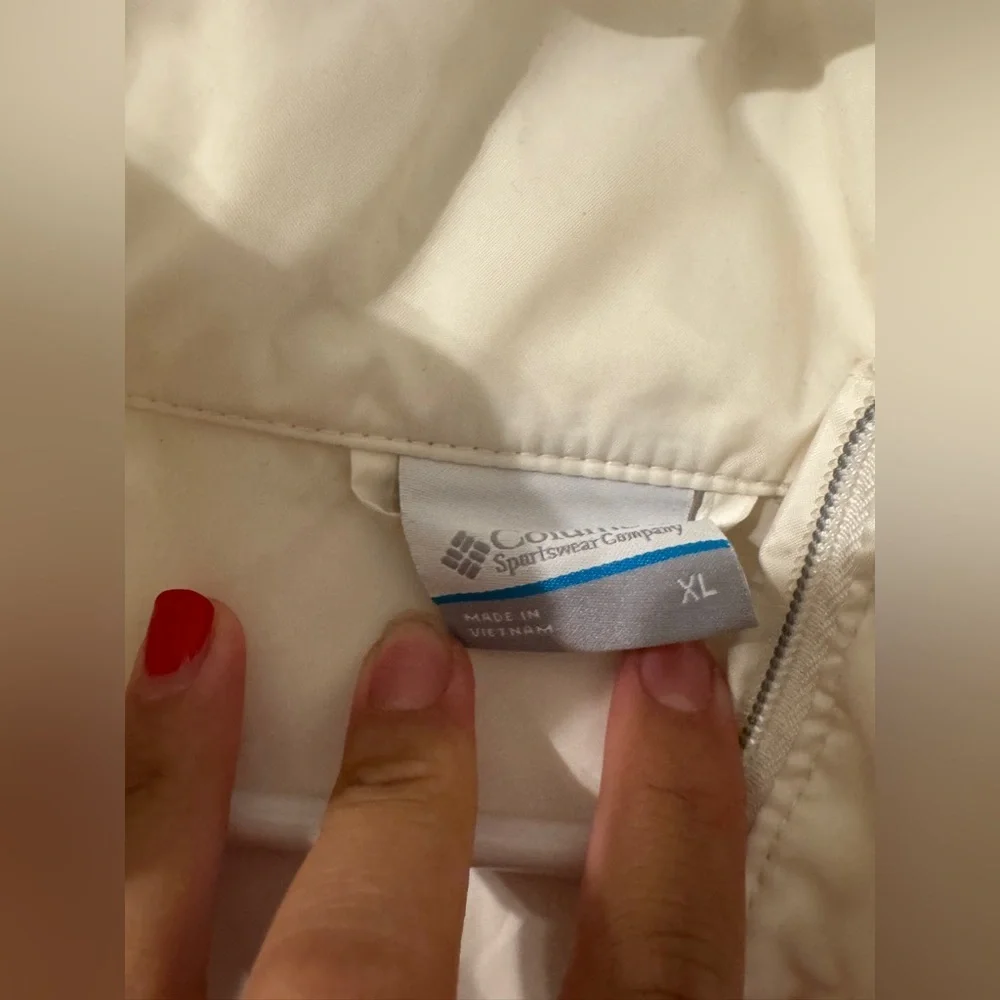 Columbia Women’s White Jacket Size XL - Picture 5 of 6